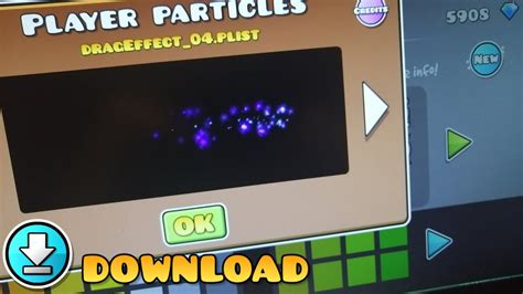 How to use geometry dash's particle system .